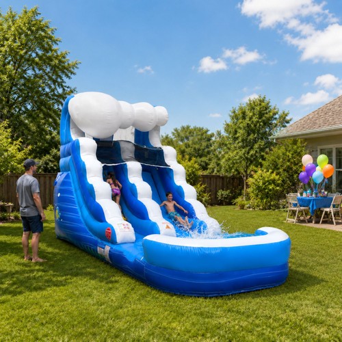 Inflatable water slide - inflatable,